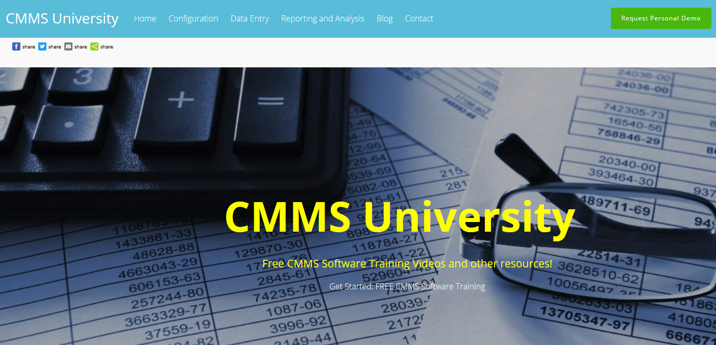 cmms training cmms university